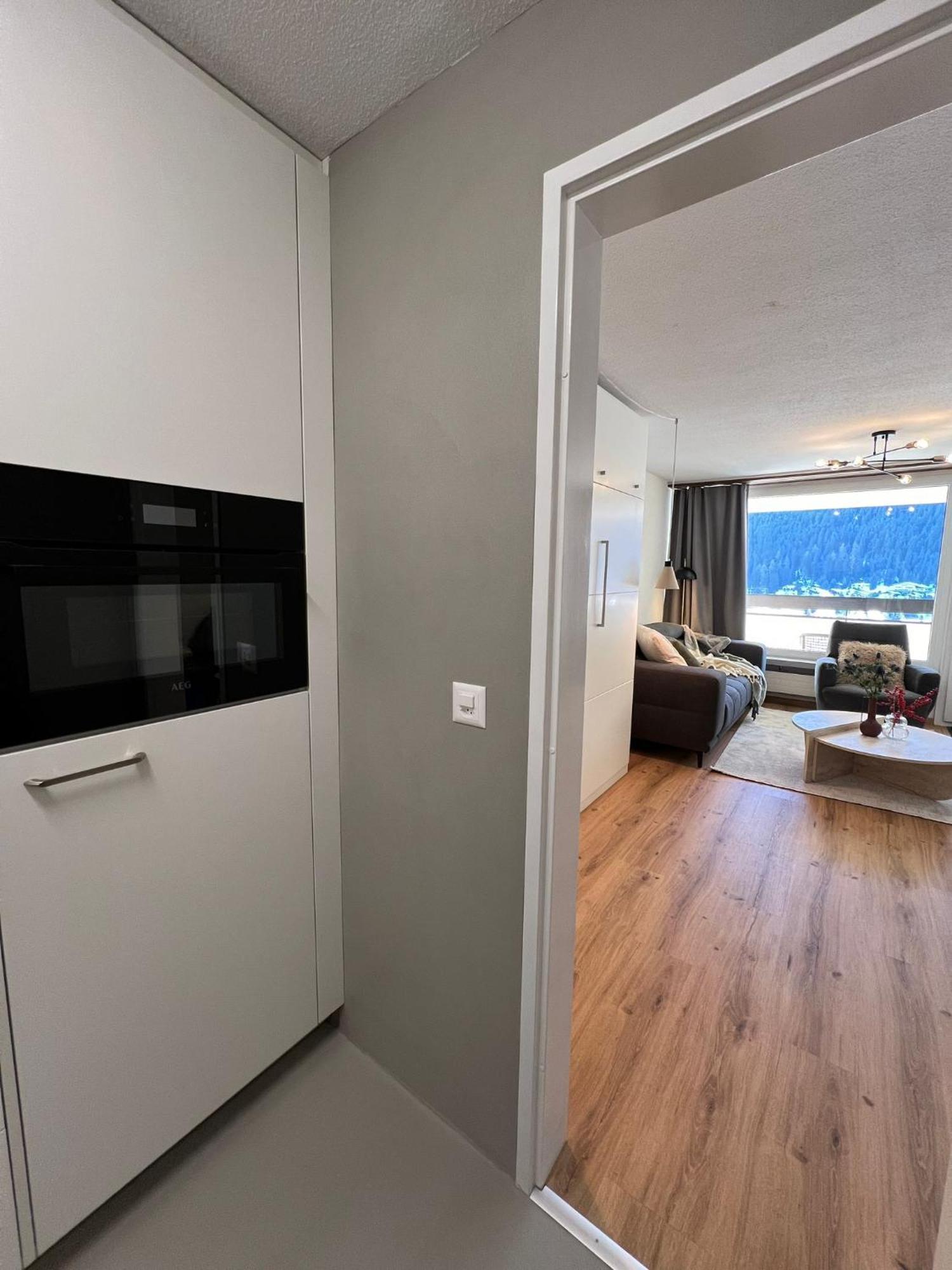 New Renovated Apartment In Center Of Davos Eksteriør bilde