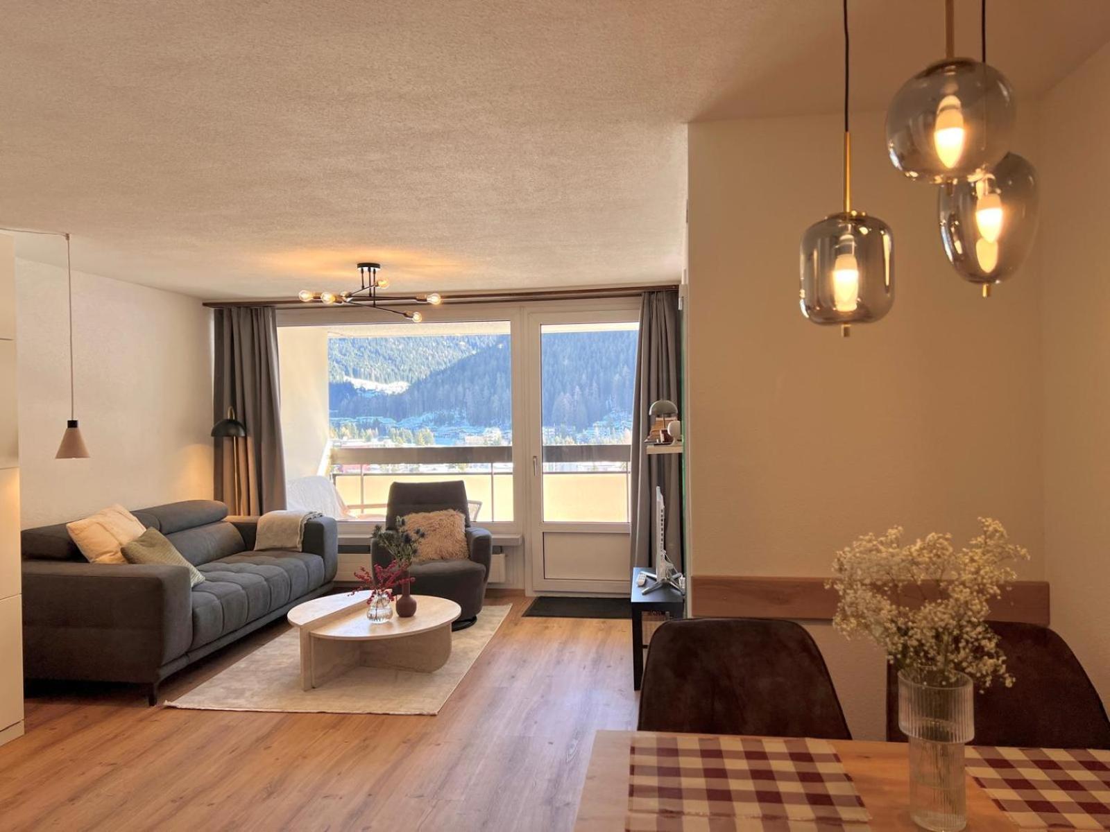 New Renovated Apartment In Center Of Davos Eksteriør bilde