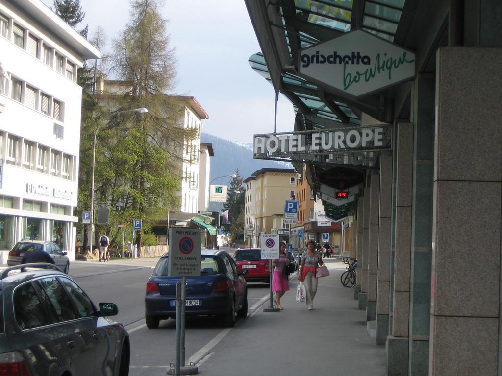 New Renovated Apartment In Center Of Davos Eksteriør bilde